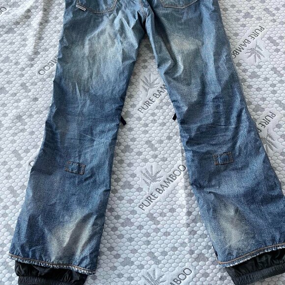 Burton "The Jeans" Women's 2L Gortex Snowboard Pants Size Small - Picture 2 of 5